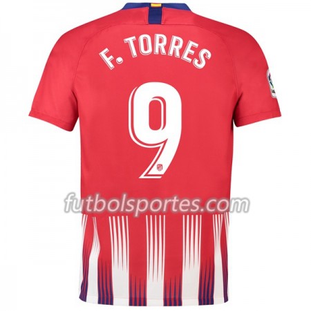 Camisetas Atlético Madrid F.Torres 9 Primera Equipacion 2018/2019